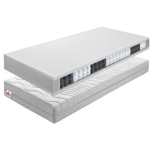 KONDELA BB Texel Alergik New pružinový matrac 90x195 cm taštičkové pružiny / plsť / polyuretánová pena vyobraziť
