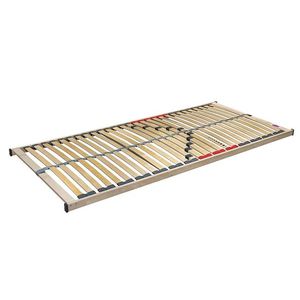 KONDELA Double Klasik New lamelový rošt 90x200 cm brezové drevo / guma vyobraziť