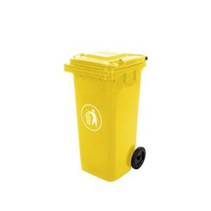 NABBI Mulltonne 120 L popolnica žltá vyobraziť