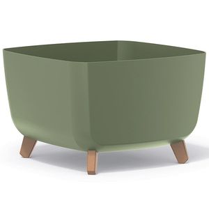 NABBI DGQL400 plastový kvetináč na nožičkách 39 cm zelená vyobraziť