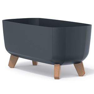 NABBI DGCL400 plastový kvetináč na nožičkách 39 cm antracit vyobraziť