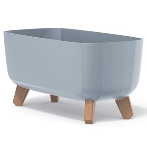 NABBI DGCL400 plastový kvetináč na nožičkách 39 cm svetlosivá vyobraziť