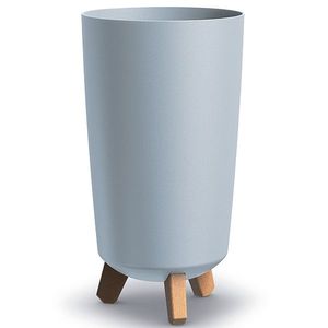 NABBI DGTL200 plastový kvetináč na nožičkách 19, 5 cm svetlosivá vyobraziť