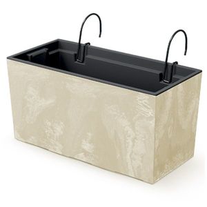 NABBI DUC400EW plastový balkónový kvetináč 39, 5 cm krémová vyobraziť