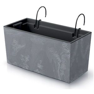 NABBI DUC400EW plastový balkónový kvetináč 39, 5 cm marengo vyobraziť