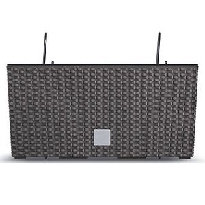 NABBI DRC400W plastový balkónový kvetináč 39, 5 cm hnedá vyobraziť