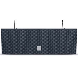 NABBI DRC600W plastový balkónový kvetináč 58 cm antracit vyobraziť