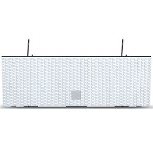 NABBI DRC600W plastový balkónový kvetináč 58 cm biela vyobraziť