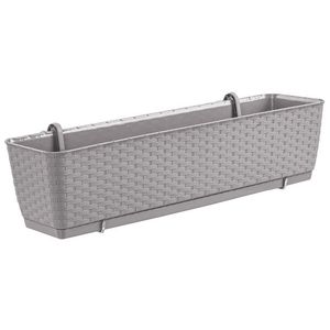 NABBI DRL500PW plastový balkónový kvetináč 49, 2 cm mocca vyobraziť
