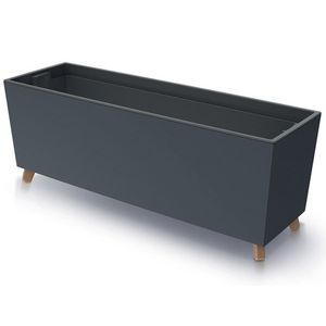 NABBI DUC800N plastový kvetináč na nožičkách 77 cm antracit vyobraziť
