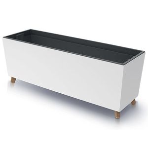 NABBI DUC800N plastový kvetináč na nožičkách 77 cm biela vyobraziť