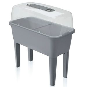 NABBI DREP770 plastové parenisko na nožičkách 77 cm sivý kameň vyobraziť