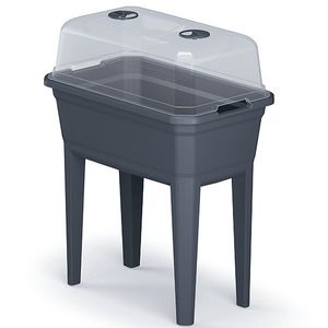 NABBI IPE600 plastové parenisko na nožičkách 59, 6 cm antracit vyobraziť