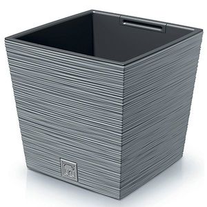 NABBI DFS240 plastový kvetináč 24 cm sivý betón vyobraziť