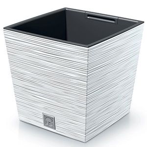 NABBI DFS300 plastový kvetináč 29, 5 cm biela vyobraziť