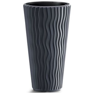 NABBI DPSP300 plastový kvetináč 29, 7 cm antracit vyobraziť