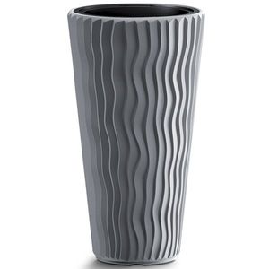 NABBI DPSP300 plastový kvetináč 29, 7 cm sivý kameň vyobraziť