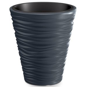 NABBI DBSA300 plastový kvetináč 29, 5 cm antracit vyobraziť