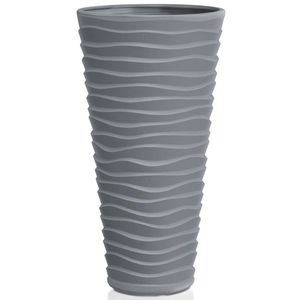 NABBI DPSA350 plastový kvetináč 34, 6 cm sivý kameň vyobraziť