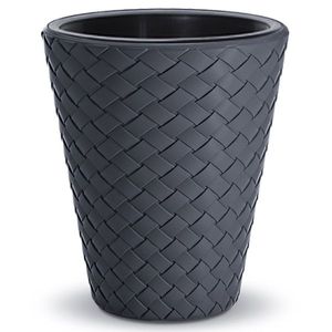 NABBI DBMT400 plastový kvetináč 40 cm antracit vyobraziť