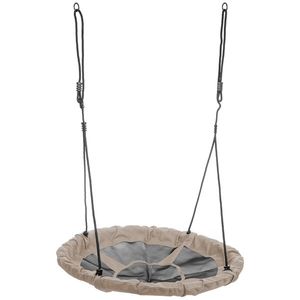 NABBI Nest detská hojdačka 95 cm čierna / béžová vyobraziť