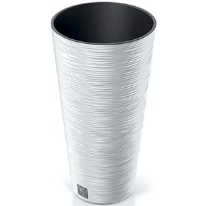 NABBI DFRH300 plastový kvetináč 30 cm biela vyobraziť