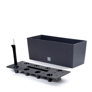 NABBI DRTC600 samozavlažovací plastový kvetináč 60 cm antracit vyobraziť
