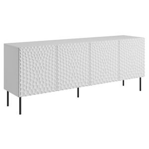CAMA MEBLE Hole 190 štvordverová komoda biela vyobraziť