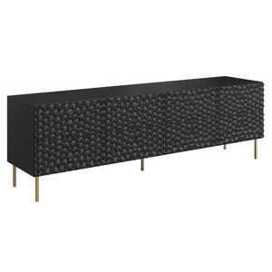 CAMA MEBLE Hole 190 tv stolík čierna vyobraziť