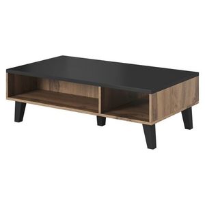 CAMA MEBLE Lotta 110 konferenčný stolík dub wotan / čierna vyobraziť