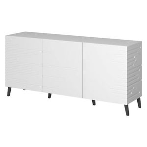 CAMA MEBLE Nova trojdverová komoda biela vyobraziť