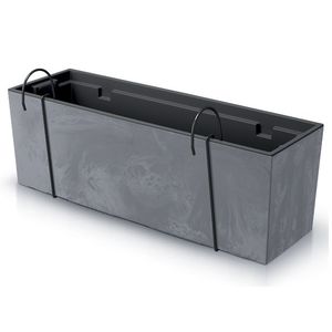 NABBI DUC600EW plastový balkónový kvetináč 58 cm marengo vyobraziť