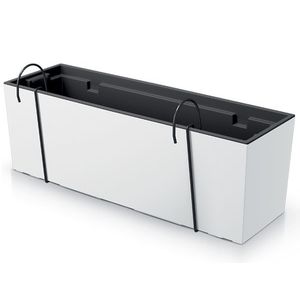 NABBI DUC600W plastový balkónový kvetináč 58 cm biela vyobraziť