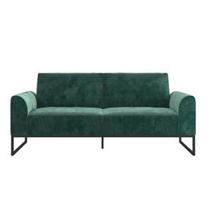Zelená rozkladacia pohovka 217 cm Adley - CosmoLiving by Cosmopolitan vyobraziť