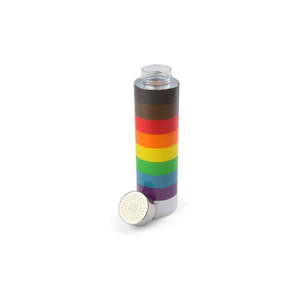 Cestovná tritanová fľaša 500 ml Pride – Pantone vyobraziť