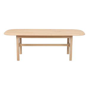 Konferenčný stolík z dubového dreva v prírodnej farbe 135x62 cm Hammond - Rowico vyobraziť