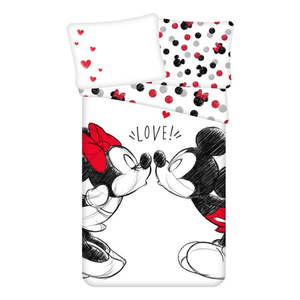 Bavlnené detské obliečky na jednolôžko 140x200 cm Love - Jerry Fabrics vyobraziť