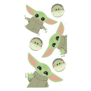 Bavlnená detská osuška 70x140 cm Star Wars Baby Yoda - Jerry Fabrics vyobraziť