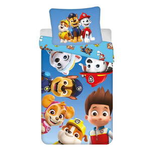 Detské obliečky na jednolôžko z mikrovlákna 140x200 cm Paw Patrol - Jerry Fabrics vyobraziť