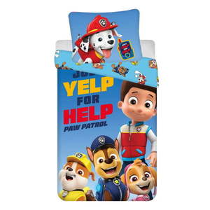 Bavlnené detské obliečky na jednolôžko 140x200 cm Paw Patrol – Jerry Fabrics vyobraziť