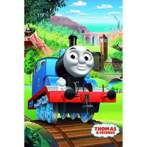 Fleecová detská deka 100x150 cm Thomas & Friends – Jerry Fabrics vyobraziť