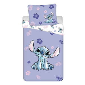 Bavlnené detské obliečky na jednolôžko 140x200 cm Lilo and Stitch - Jerry Fabrics vyobraziť