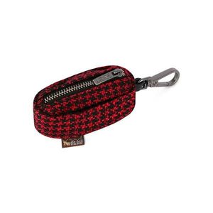 Taštička na vrecká Houndstooth Red/Black – P.L.A.Y. vyobraziť