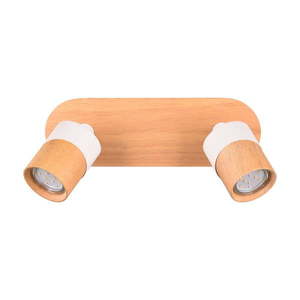 Bielo-hnedé stropné svietidlo ø 6 cm Aruni – Trio vyobraziť