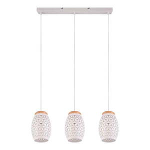 Biele závesné svietidlo ø 15 cm Bidar – Trio vyobraziť