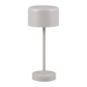 Svetlosivá LED stolová lampa so stmievačom (výška 30 cm) Jeff – Trio vyobraziť