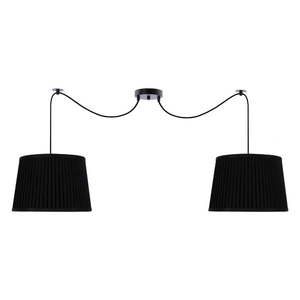 Čierne závesné svietidlo 100x20 cm Gillo - Candellux Lighting vyobraziť