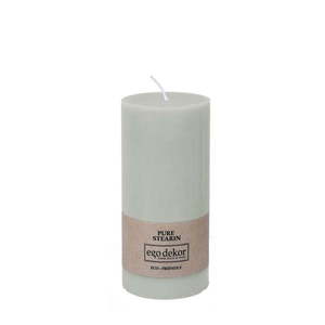Tyrkysovomodrá sviečka Eco candles by Ego dekor Friendly, doba horenia 50 h vyobraziť