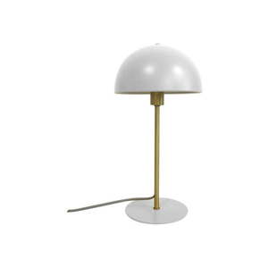 Biela stolová lampa Leitmotiv Bonnet vyobraziť