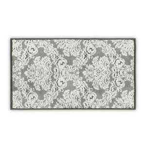 Sivý bavlnený uterák 33x33 cm Damask – Foutastic vyobraziť